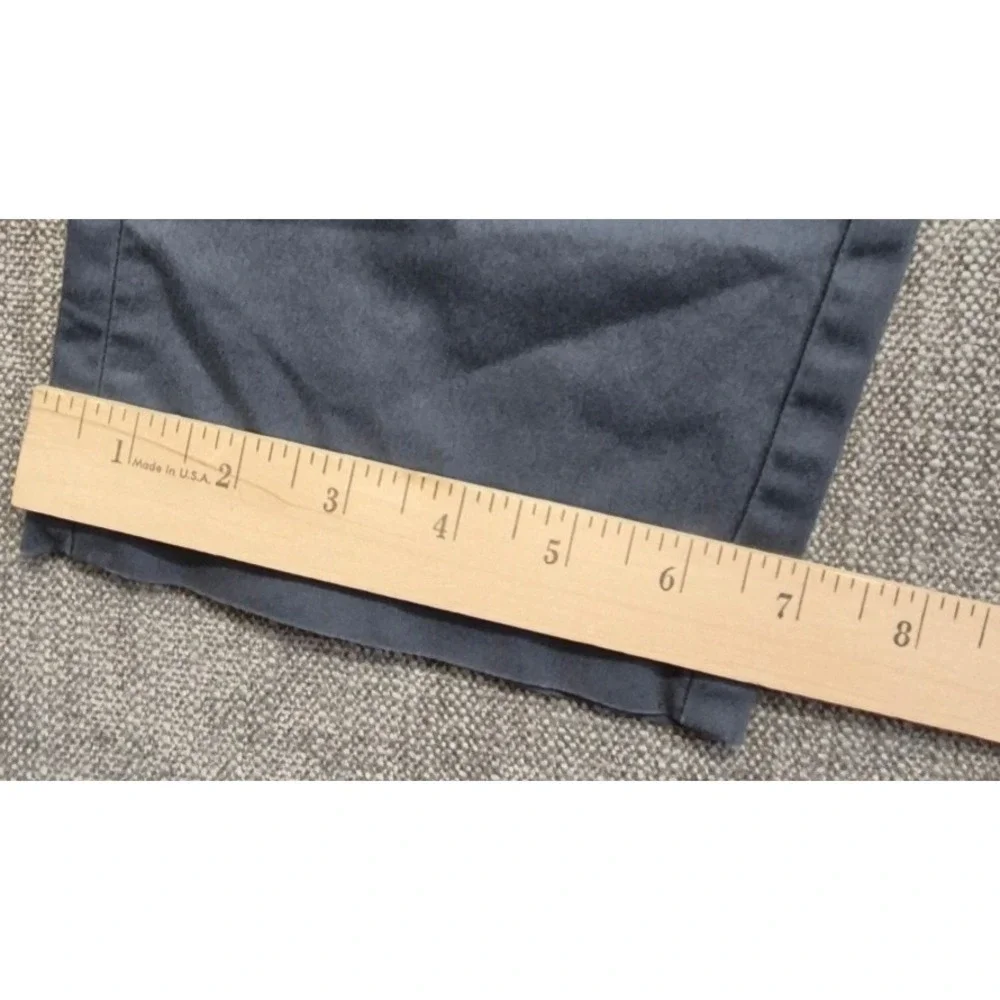 Banana Republic Slim Fit Chino Pants men's 33x32 dusty blue stretch flat front